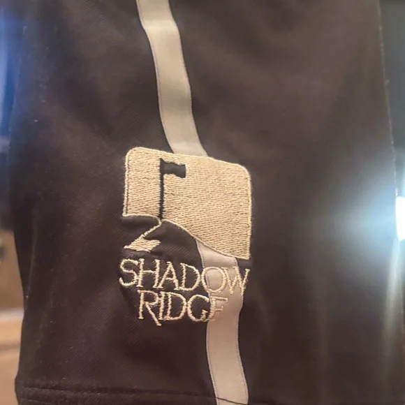 Nike Men's Tiger Woods Black and Purple Striped Polo medium - Picture 5 of 7